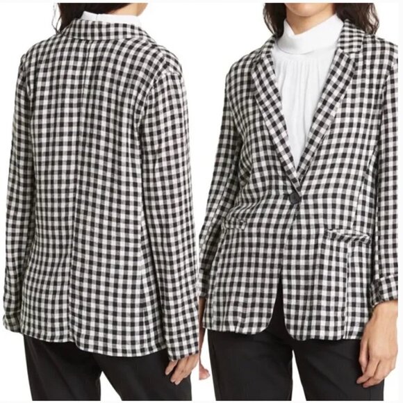 SANCTUARY Ellis Gingham Blazer - Picture 2 of 8